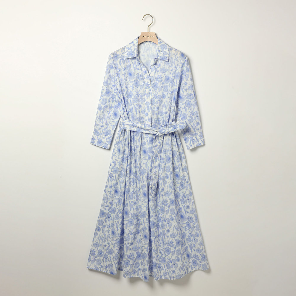 Ｌｉｂｅｒｔｙ　Ｐｒｉｎｔモノフラワーワンピース