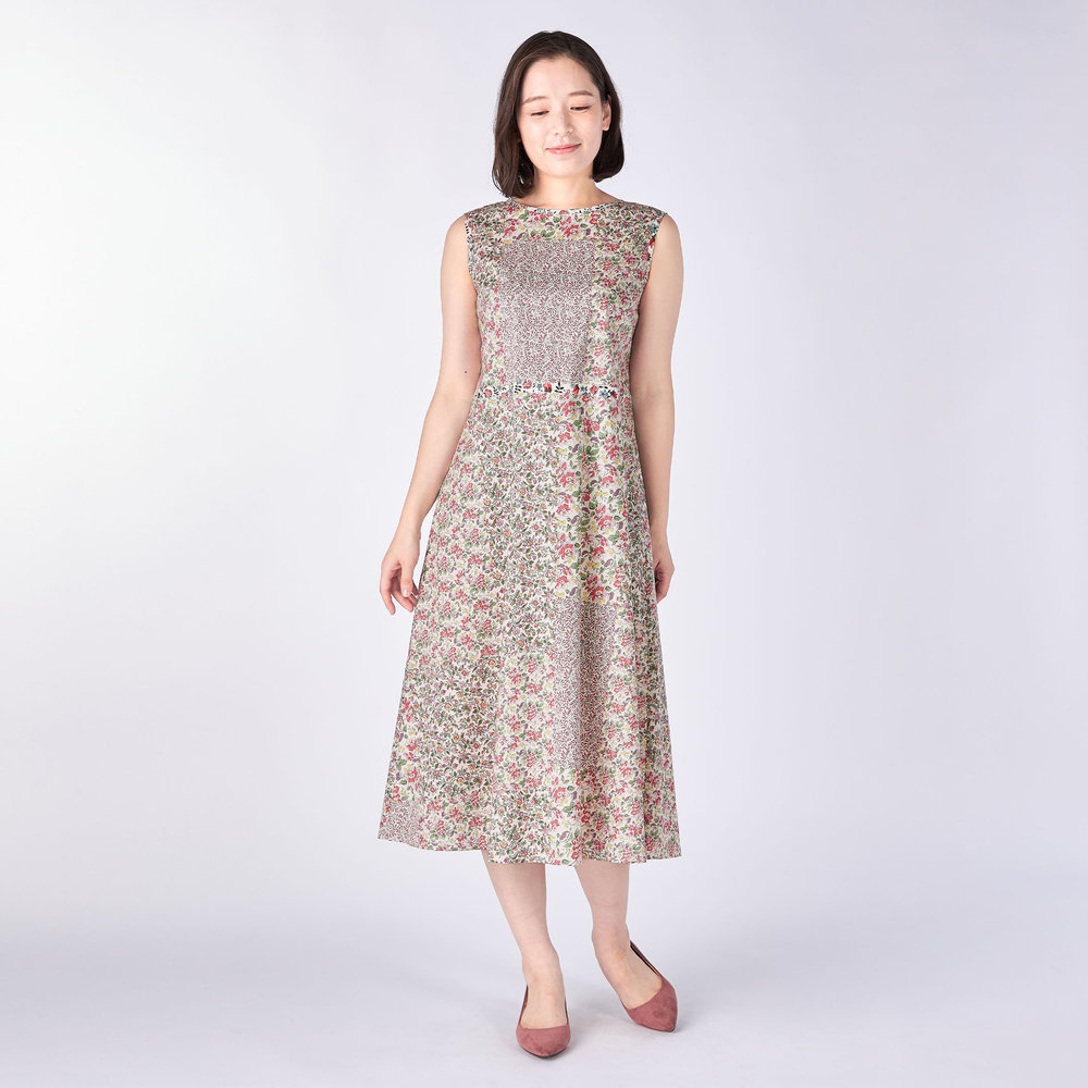 Anniversary Patchwork Liberty Print Dress