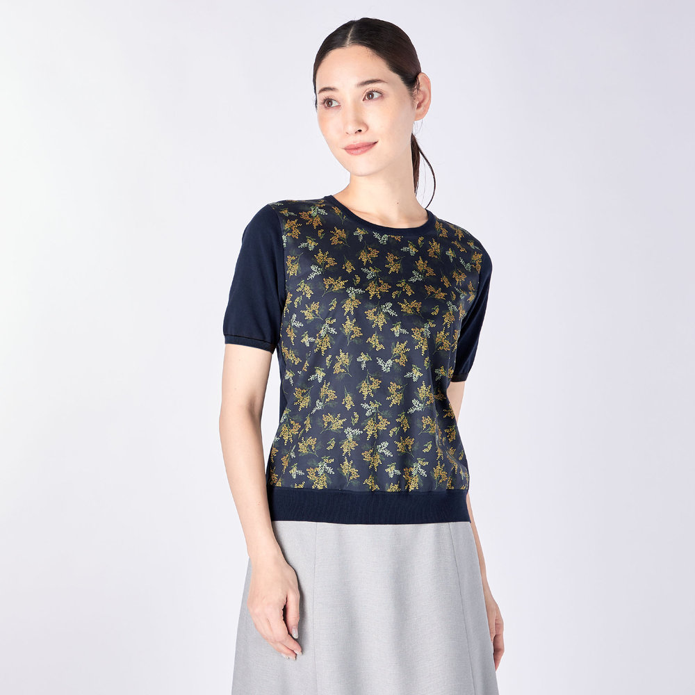 Ms Mimosa Liberty Print Pullover