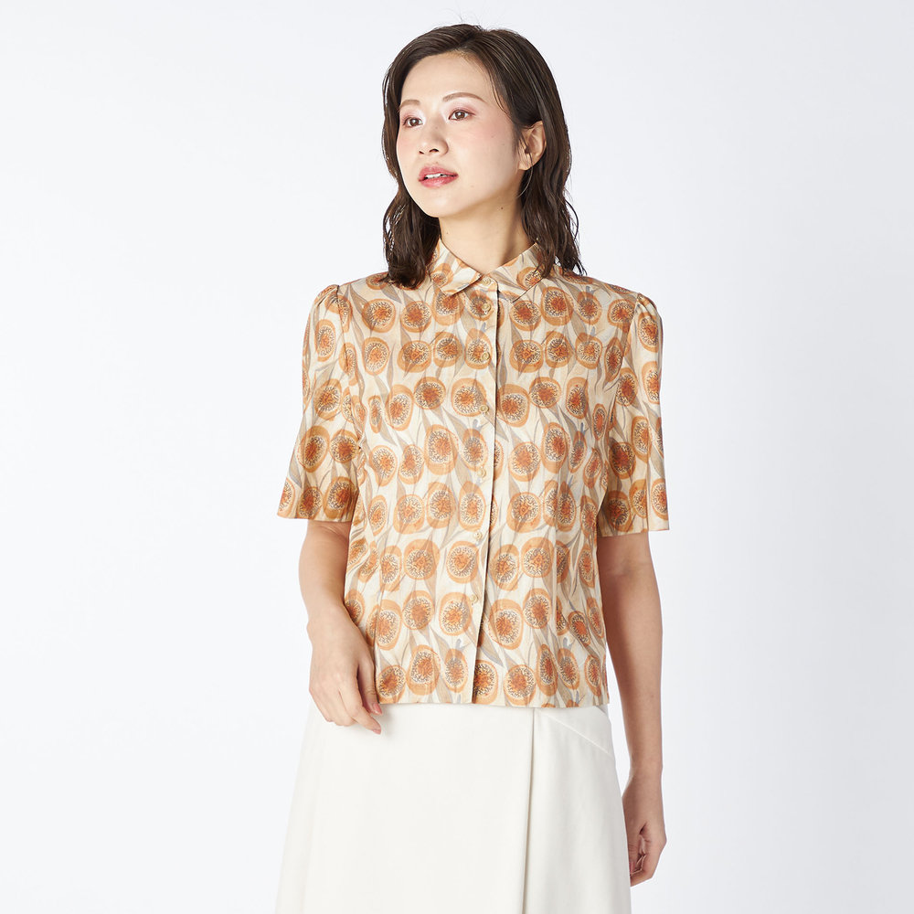 Ｖ＆Ａ　ＴＩＲＺＡＨ　ＭＡＲＢＬＥブラウス